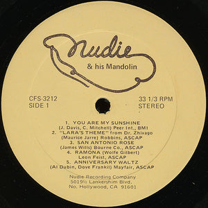 Nudie Cohn : Nudie And His Mandolin (LP)