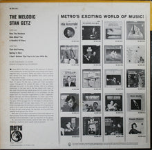 Load image into Gallery viewer, Stan Getz : The Melodic Stan Getz (LP, Comp, Mono)

