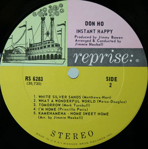 Don Ho : Instant Happy (LP, Album, Ter)