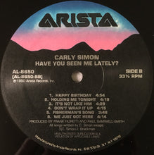 Load image into Gallery viewer, Carly Simon : Have You Seen Me Lately? (LP, Album)
