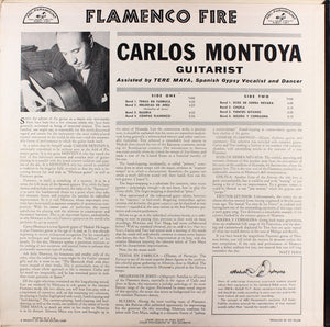 Carlos Montoya : Flamenco Fire (LP, Mono, Am-)