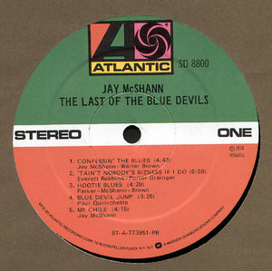 Jay McShann : The Last Of The Blue Devils (LP, Album)