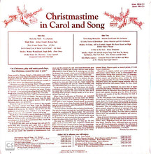 Load image into Gallery viewer, Various : Christmastime In Carol And Song (LP, Comp)
