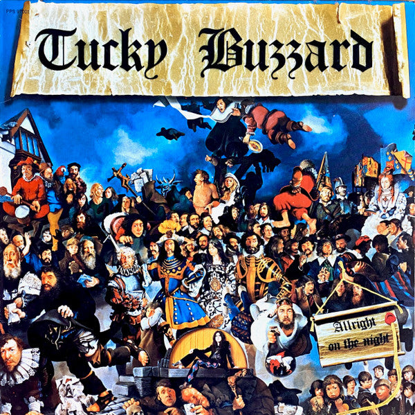 Tucky Buzzard : Allright On The Night (LP, Album)