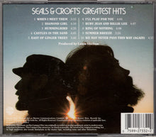 Laden Sie das Bild in den Galerie-Viewer, Seals &amp; Crofts : Seals &amp; Crofts&#39; Greatest Hits (CD, Comp, RE)
