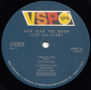 The JATP All Stars* : How High The Moon (LP, Comp)