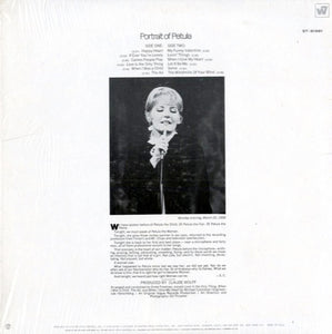 Petula Clark : Portrait Of Petula (LP, Album, Club)