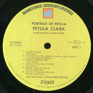 Petula Clark : Portrait Of Petula (LP, Album, Club)