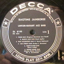 Laden Sie das Bild in den Galerie-Viewer, Lawson-Haggart Jazz Band : Ragtime Jamboree (LP, Album, Mono)
