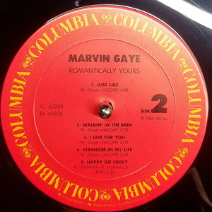 Marvin Gaye : Romantically Yours (LP, Comp)