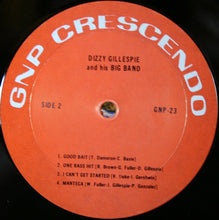 Laden Sie das Bild in den Galerie-Viewer, Dizzy Gillespie Big Band : In Concert (LP, Album, RE)
