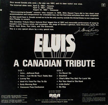 Laden Sie das Bild in den Galerie-Viewer, Elvis Presley : A Canadian Tribute (LP, Comp, Yel)
