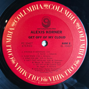 Alexis Korner : Get Off Of My Cloud (LP, Album)