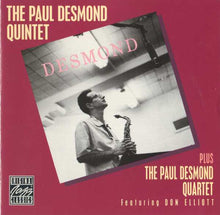 Laden Sie das Bild in den Galerie-Viewer, The Paul Desmond Quintet Plus The Paul Desmond Quartet Featuring Don Elliott : The Paul Desmond Quintet Plus The Paul Desmond Quartet Featuring Don Elliott (CD, Comp, RE, RM)
