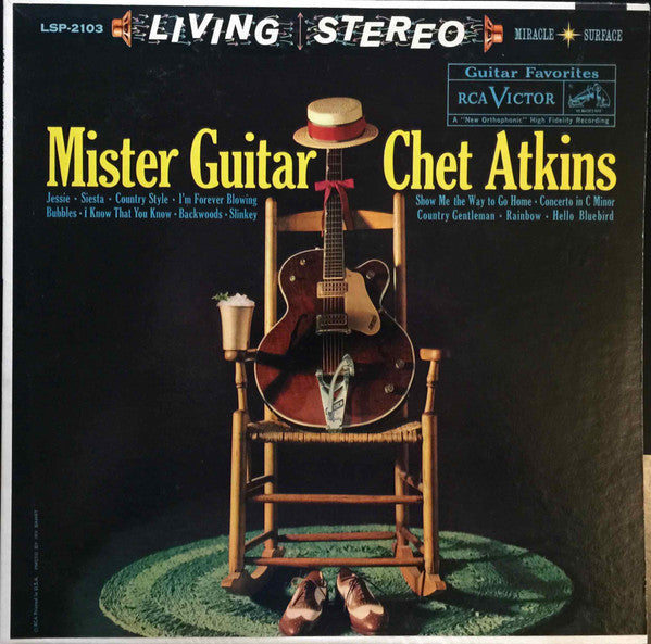 Chet Atkins : Mister Guitar (LP, Album, Ind)