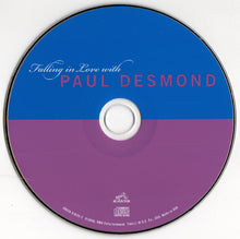 Load image into Gallery viewer, Paul Desmond : Falling In Love With Paul Desmond (CD, Comp)
