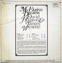 Charger l&#39;image dans la galerie, David Houston &amp; Tammy Wynette : My Elusive Dreams (LP, Album)
