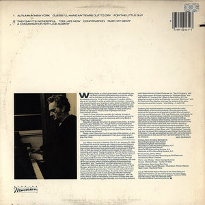 Joe Albany : Portrait Of An Artist (LP, Album)