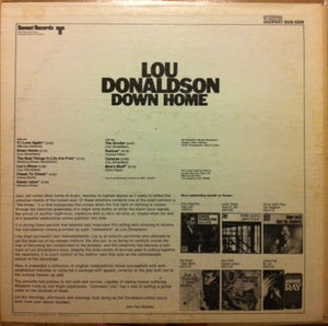 Lou Donaldson : Down Home (LP, Album, RE)