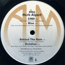 Laden Sie das Bild in den Galerie-Viewer, Herb Alpert : Rise (LP, Album, San)
