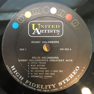 Bobby Goldsboro : Solid Goldsboro - Bobby Goldsboro's Greatest Hits (LP, Comp, Ste)