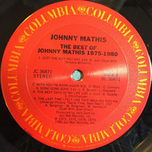 Load image into Gallery viewer, Johnny Mathis : The Best Of Johnny Mathis: 1975-1980 (LP, Comp, Ter)
