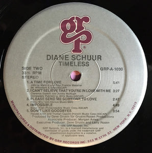 Diane Schuur : Timeless (LP, Album)
