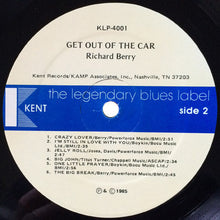 Load image into Gallery viewer, Richard Berry : Get Out Of The Car (LP, Comp, RE)
