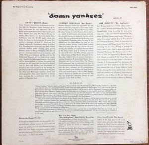 Gwen Verdon, Stephen Douglass With Ray Walston : Damn Yankees (An Original Cast Recording) (LP, Album, Mono)