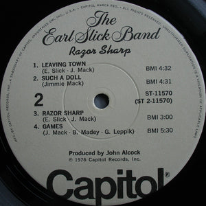 The Earl Slick Band : Razor Sharp (LP, Album)