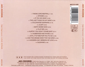 Neil Diamond : Love Songs (CD, Comp, RE)