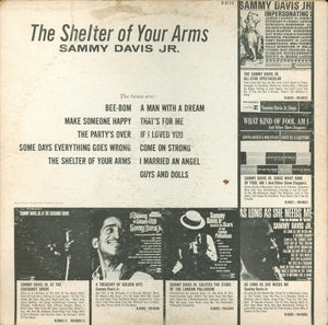 Sammy Davis Jr. : The Shelter Of  Your Arms (LP, Album, Mono)