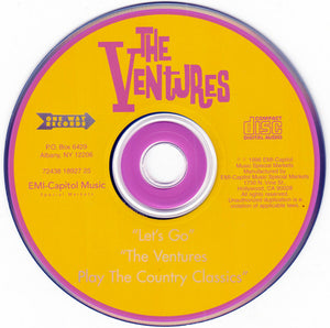 The Ventures : Let's Go! / The Ventures Play The Country Classics (CD, Comp)