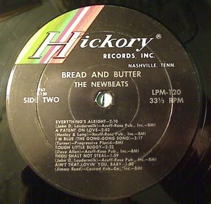 The Newbeats : Bread & Butter (LP, Album, Mono)