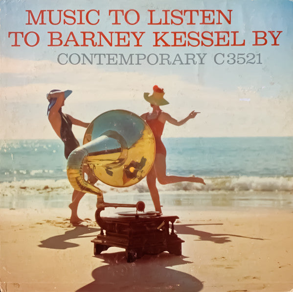 Barney Kessel : Music To Listen To Barney Kessel By (LP, Album, Mono, Dee)