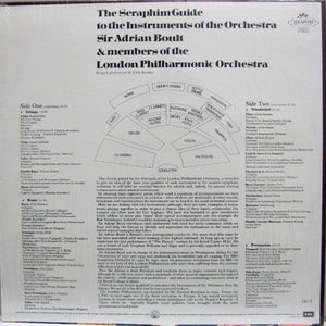 Sir Adrian Boult & Members Of The London Philharmonic Orchestra* : The Seraphim Guide To The Instruments Of The Orchestra (LP, Album)