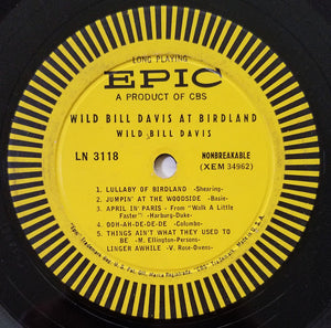 Wild Bill Davis : At Birdland (LP, Album, Mono)