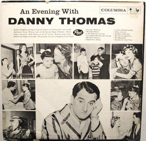 Danny Thomas (4) : An Evening With Danny Thomas (LP, Album, Mono)