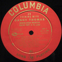 Laden Sie das Bild in den Galerie-Viewer, Danny Thomas (4) : An Evening With Danny Thomas (LP, Album, Mono)
