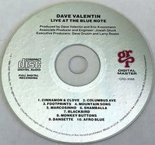 Laden Sie das Bild in den Galerie-Viewer, Dave Valentin : Dave Valentin Live At The Blue Note (CD, Album)
