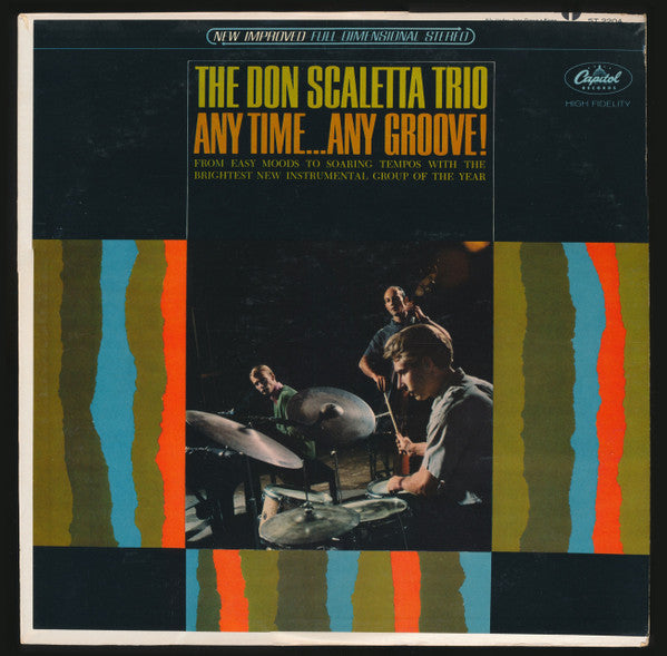 The Don Scaletta Trio : Any Time... Any Groove! (LP, Album)