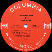 Load image into Gallery viewer, Bob Dylan : Another Side Of Bob Dylan (LP, Album, Mono, RP, Pit)
