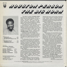 Charger l&#39;image dans la galerie, Houston Person : The Big Horn (LP, Album)
