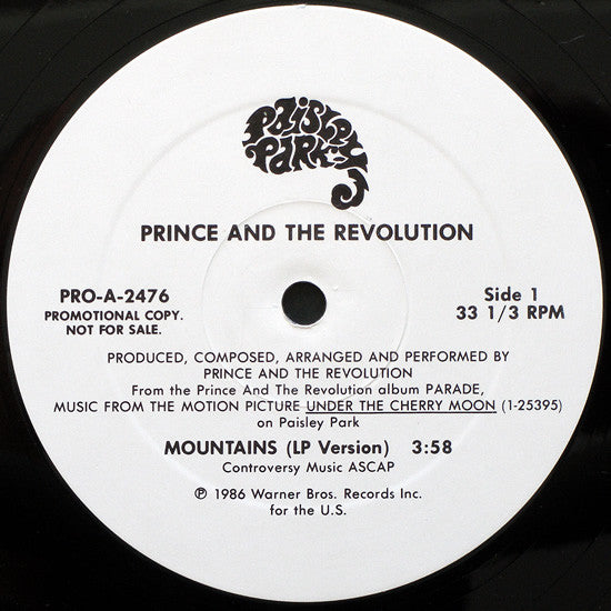 Prince And The Revolution : Mountains (12