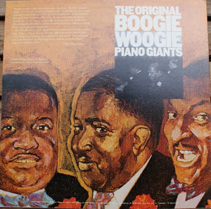 Various : The Original Boogie Woogie Piano Giants (LP, Album, Comp, Mono)