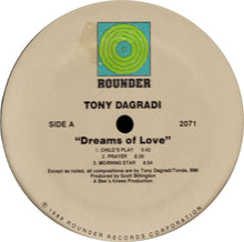 Laden Sie das Bild in den Galerie-Viewer, Tony Dagradi : Dreams Of Love (LP, Album)
