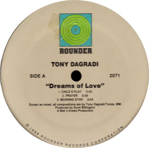 Tony Dagradi : Dreams Of Love (LP, Album)