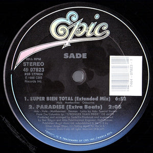 Sade : Paradise (12", Single, Car)