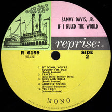 Laden Sie das Bild in den Galerie-Viewer, Sammy Davis Jr. : If I Ruled The World (And Other Broadway Greats) (LP, Album, Mono)
