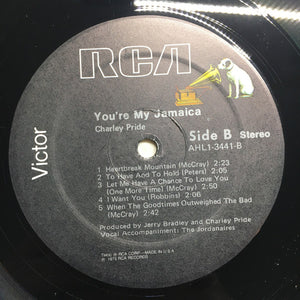 Charley Pride : You're My Jamaica (LP, Album)
